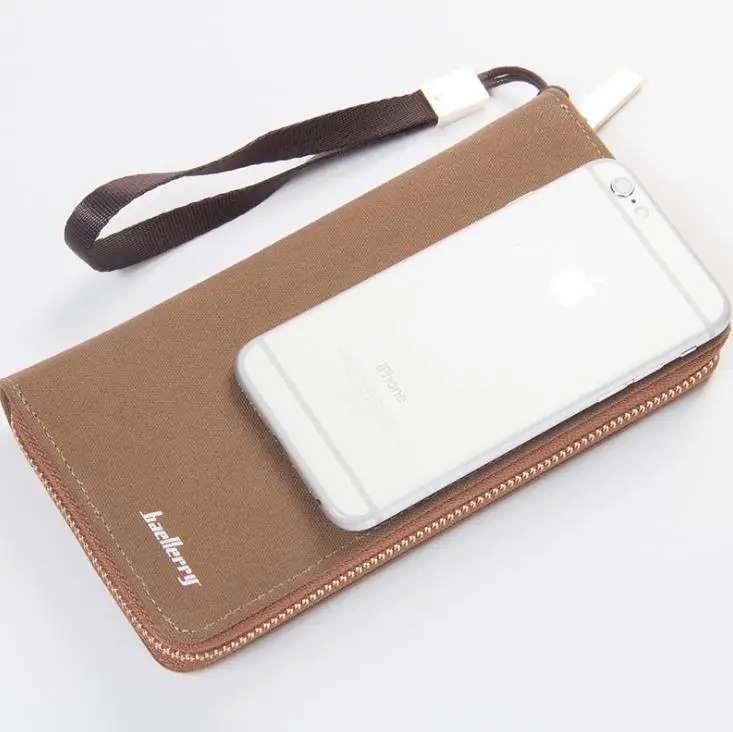 Baellerry promotion Men Wallets casual Clutch bag High Quality canvas Wallets men Hand Bags Brand designer Purse Coin poclet
Baellerry promotion Men Wallets casual Clutch bag High Quality canvas Wallets men Hand Bags Brand designer Purse Coin poclet
