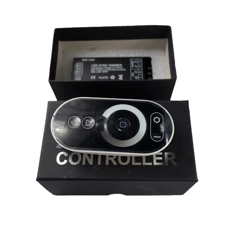 LED Dimmer 12-24V 300W 1 Channel RJ45 Synchronous RF Wireless LED Controller with Touch Remote for Single Color LED Strip Light
LED Dimmer 12-24V 300W 1 Channel RJ45 Synchronous RF Wireless LED Controller with Touch Remote for Single Color LED Strip Light