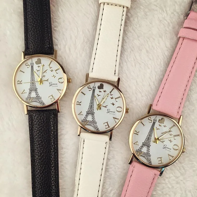 Timezone#301 Fashion Women's Watch Leather Band Analog Quartz Vogue Wrist Watches
Timezone#301 Fashion Women's Watch Leather Band Analog Quartz Vogue Wrist Watches