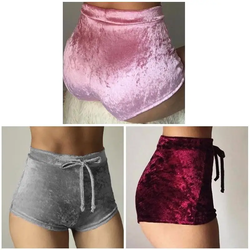 Hot Selling 2017 Women Velvet Drawstring Shorts Casual High Waist Spring Summer Sexy Skinny Short Pants -B5
Hot Selling 2017 Women Velvet Drawstring Shorts Casual High Waist Spring Summer Sexy Skinny Short Pants -B5