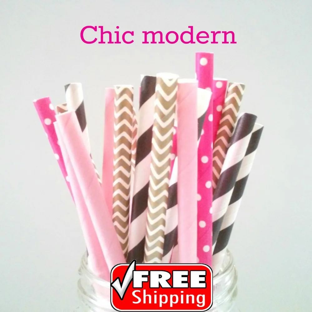 200pcs Mixed 4 Designs CHIC MODERN Themed Paper Straws-Black,Orange,Light Pink,Deep Pink-Striped,Dot,Chevron,Plain Wedding Party
200pcs Mixed 4 Designs CHIC MODERN Themed Paper Straws-Black,Orange,Light Pink,Deep Pink-Striped,Dot,Chevron,Plain Wedding Party