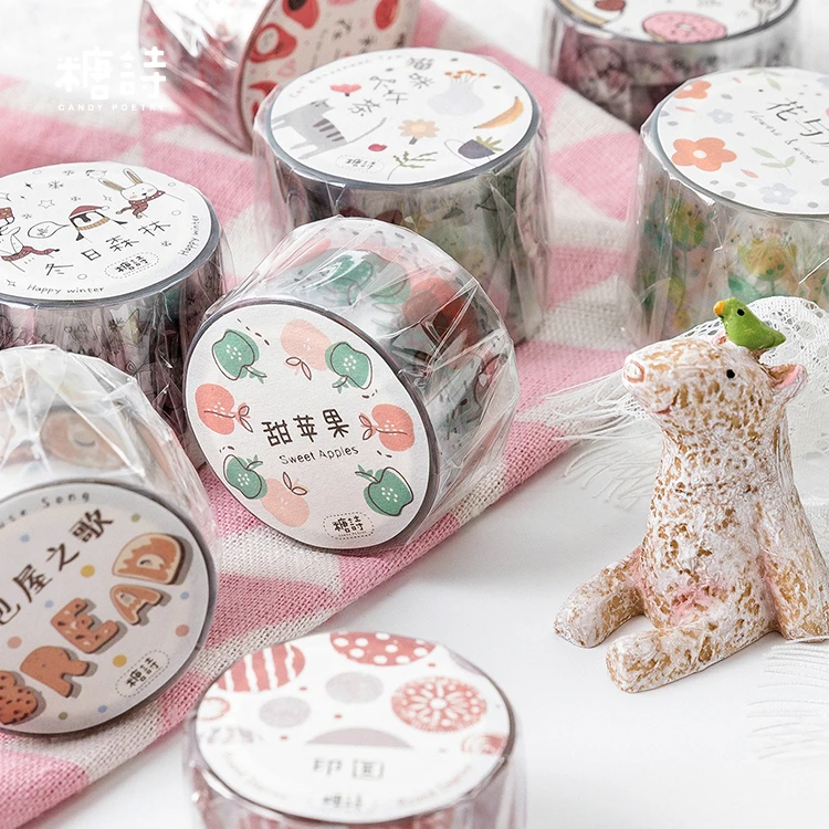 16 шт./лот happy wireless большая серия декоративная Маскировочная лента washi tape|Офисный