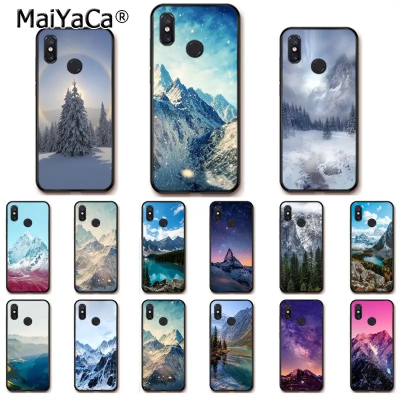 MaiYaCa Winter Snow Mountain Sceneary Black Phone Case for Xiaomi Redmi8 4X 6A S2 7A 6A Redmi 5 5Plus Note5 7 Note8Pro
MaiYaCa Winter Snow Mountain Sceneary Black Phone Case for Xiaomi Redmi8 4X 6A S2 7A 6A Redmi 5 5Plus Note5 7 Note8Pro