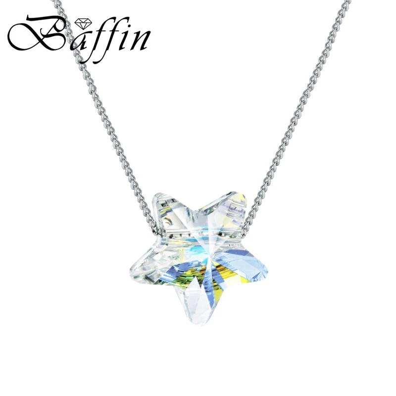 BAFFIN Simple Star Bead Necklaces Pendants Crystals From Swarovski Silver Color Chain Necklaces For Women Office Jewelry 2019
BAFFIN Simple Star Bead Necklaces Pendants Crystals From Swarovski Silver Color Chain Necklaces For Women Office Jewelry 2019