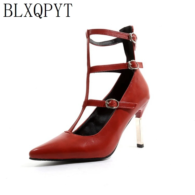 BLXQPYT 2019 New Women Shoes Black red Sexy Stilettos High Heels 9cm Pointed Toe Woman Pumps wedding party Big 32-48 size 88-53
BLXQPYT 2019 New Women Shoes Black red Sexy Stilettos High Heels 9cm Pointed Toe Woman Pumps wedding party Big 32-48 size 88-53