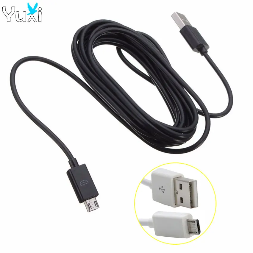 YuXi 3M Extra Long Micro USB Charger Cable Charging Cord Line for Sony Playstation PS4 4 Xbox One Wireless Controller
YuXi 3M Extra Long Micro USB Charger Cable Charging Cord Line for Sony Playstation PS4 4 Xbox One Wireless Controller