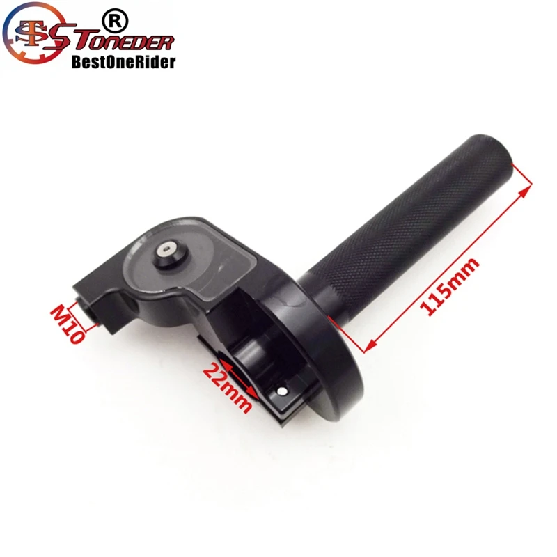 STONEDER CNC ручка управления дроссельной заслонки для Thumpstar Atomik CRF 50 70 KLX китайский Pit SSR