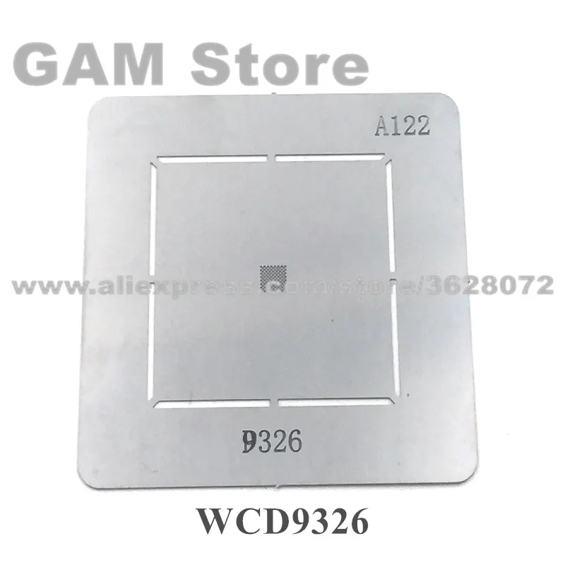 WCD9326 BGA Stencil For Redmi note3 Audio IC Chip Reballing Pins BGA Direct Heating Template A122 5 pcs/lot
WCD9326 BGA Stencil For Redmi note3 Audio IC Chip Reballing Pins BGA Direct Heating Template A122 5 pcs/lot