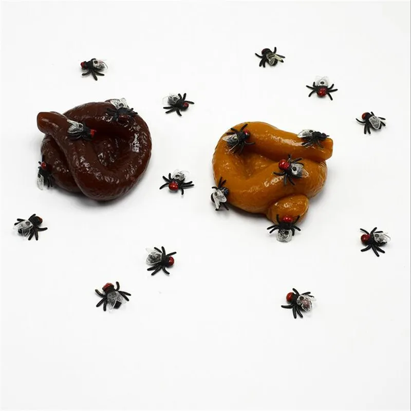 Grossing Tricks Shit Replica Toy Tease anti Stress Halloween Squishy Party Vomit Attack Fun Soft Prank Hoax Joke Gift with 5 fly
Grossing Tricks Shit Replica Toy Tease anti Stress Halloween Squishy Party Vomit Attack Fun Soft Prank Hoax Joke Gift with 5 fly