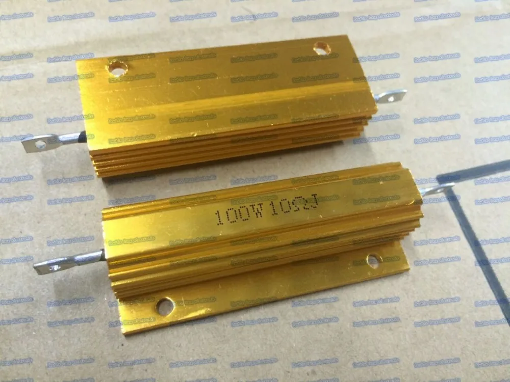 2 шт./лот RX24-100W 10R 10 Ом светодиодный нагрузочный резистор в алюминиевом корпусе проволочный резистор
2 шт./лот RX24-100W 10R 10 Ом светодиодный нагрузочный резистор в алюминиевом корпусе проволочный резистор