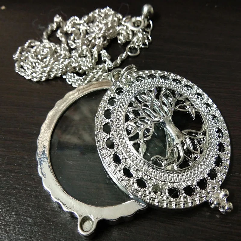 Factory Wholesale Vintage Lucky Tree Openable Magnifier Monocle Pendant Necklace DIY Sewing NeedleworK
Factory Wholesale Vintage Lucky Tree Openable Magnifier Monocle Pendant Necklace DIY Sewing NeedleworK