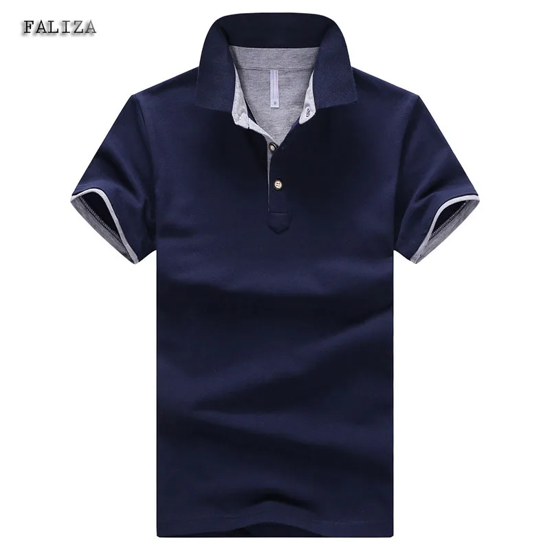 FALIZA New Fashion Solid Cotton Polos Shirts Men Turn-down Collar Polos Men 4XL Casual Short Sleeve Camisas Polos Summer TX104
FALIZA New Fashion Solid Cotton Polos Shirts Men Turn-down Collar Polos Men 4XL Casual Short Sleeve Camisas Polos Summer TX104