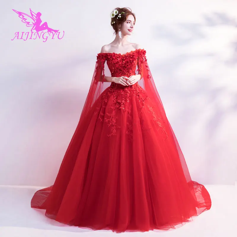 AIJINGYU 2021 2020 real photos Customized new hot selling cheap ball gown lace up back formal bride dresses wedding dress TJ288
AIJINGYU 2021 2020 real photos Customized new hot selling cheap ball gown lace up back formal bride dresses wedding dress TJ288