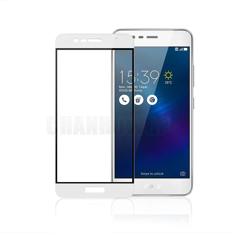 С уровнем твердости 9 H полное покрытие закаленное Стекло для ASUS Zenfone 3 MAX ZC520TL ZC520 TL