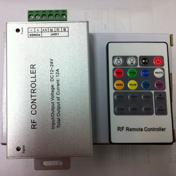 Lighting Accessories RGB Controler RF Wireless Remote 20 Keys 12-24V 3 Channels LED Controller for RGB LED Light
Lighting Accessories RGB Controler RF Wireless Remote 20 Keys 12-24V 3 Channels LED Controller for RGB LED Light