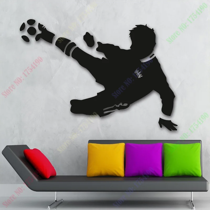 POOMOO Wall Decals New Wall Sticker Vinyl Decal Sports Fan Soccer Ball Boys Room Art 22inX35in
POOMOO Wall Decals New Wall Sticker Vinyl Decal Sports Fan Soccer Ball Boys Room Art 22inX35in