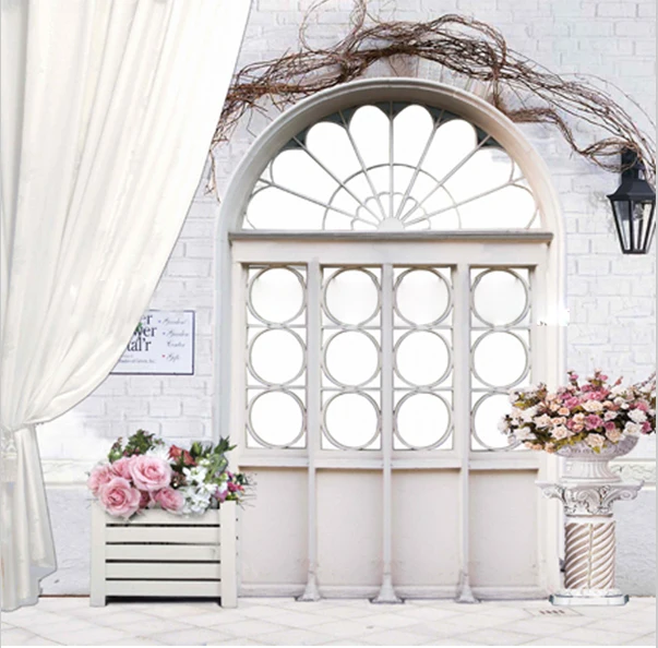 10x10FT Antique White Brick Wall Arch Window Flowers Vase Curtain Wedding Photography Background Studio Backdrops Vinyl 8x8 8x10
10x10FT Antique White Brick Wall Arch Window Flowers Vase Curtain Wedding Photography Background Studio Backdrops Vinyl 8x8 8x10
