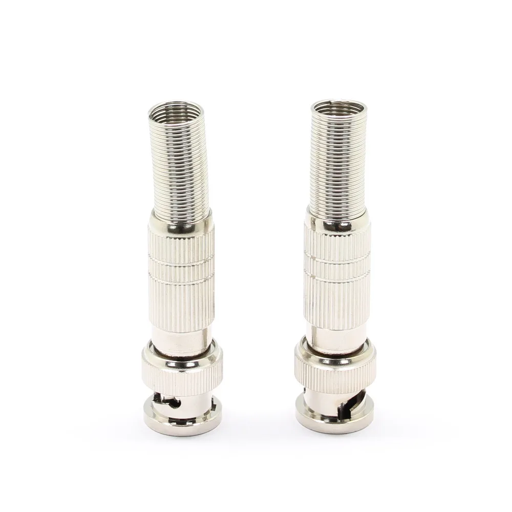 10pcs BNC Connector Male Compression Coax CCTV Cable Connectors BNC Insulation Connector for CCTV Camera Surveillance System Kit
10pcs BNC Connector Male Compression Coax CCTV Cable Connectors BNC Insulation Connector for CCTV Camera Surveillance System Kit