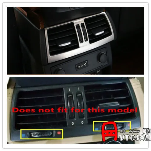 Stainless Chromium Styling Rear Armrest Box Air Condition Vent Cover Trim 1pcs For BMW X6 E71 2009 2010 2011 2012 2013 2014
Stainless Chromium Styling Rear Armrest Box Air Condition Vent Cover Trim 1pcs For BMW X6 E71 2009 2010 2011 2012 2013 2014