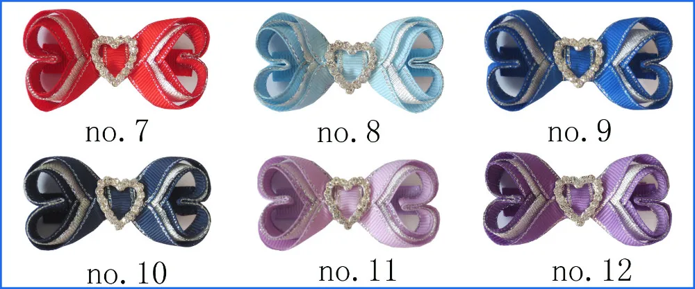 20 PCS Good Girl 2.5" Love Hair Bow Valentine's Day Heart Rose Baby Gift Hair Clips Hand Customize Hair Accessories
20 PCS Good Girl 2.5" Love Hair Bow Valentine's Day Heart Rose Baby Gift Hair Clips Hand Customize Hair Accessories