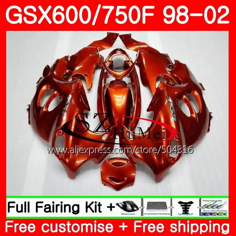 Корпус для SUZUKI KATANA GSX600F GSXF600 750 28SH.13 GSXF600 98 99 00 01 02 GSXF750 1998 1999 2000 2001 блестящая фотография