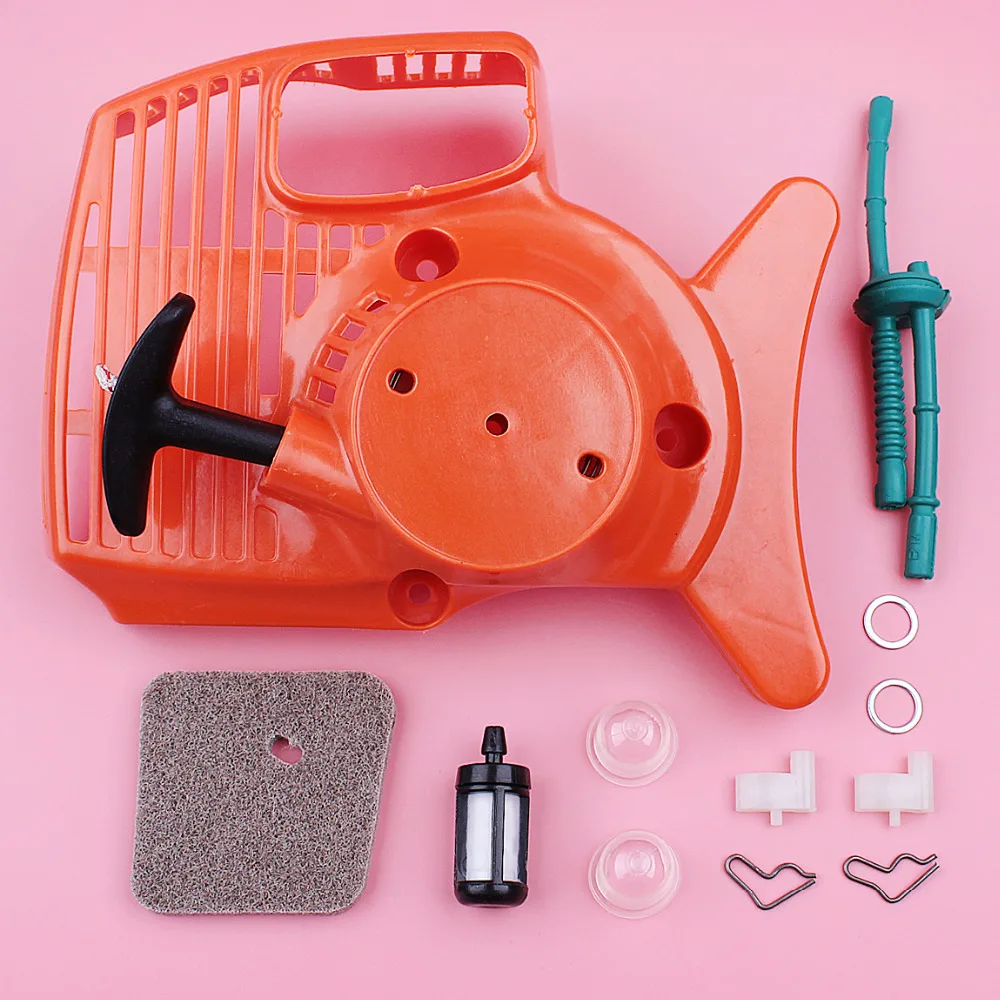 Recoil Pull Starter For Stihl FS38 FS45 FS46 FS55 FC55 HL45 KM55 Air Fuel Filter Line Pawl Kit Trimmer Replace Spare Part
Recoil Pull Starter For Stihl FS38 FS45 FS46 FS55 FC55 HL45 KM55 Air Fuel Filter Line Pawl Kit Trimmer Replace Spare Part