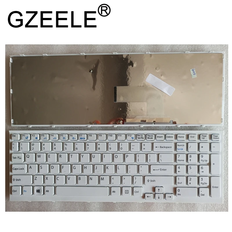 Клавиатура GZEELE для ноутбука Sony новая английская клавиатура серия VPCEH VPCEH35YC EH38EC/W
