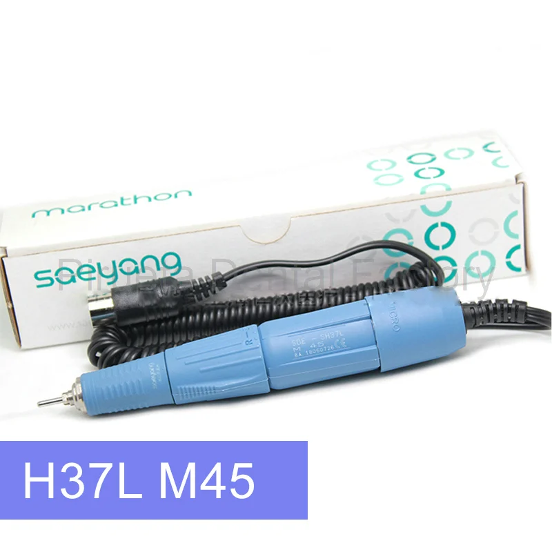 Saeyang STRONG 35K & 40K & 45K RPM Dental Marathon Micromotor Polishing Handpiece 2.35mm SH37LN H37L1 102L 105L E-TYPE H35P1
Saeyang STRONG 35K & 40K & 45K RPM Dental Marathon Micromotor Polishing Handpiece 2.35mm SH37LN H37L1 102L 105L E-TYPE H35P1