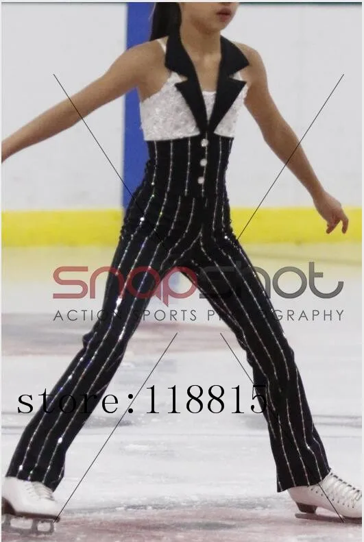 Black White Figure Skating Dress Girls Competition Skating Dresses Custom Girls Figure Dress for Dancing Free Shipping
Black White Figure Skating Dress Girls Competition Skating Dresses Custom Girls Figure Dress for Dancing Free Shipping
