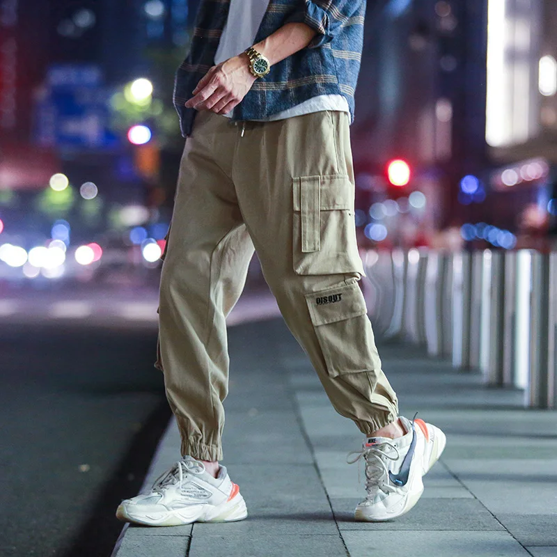 Men's Multi-pocket casual pants Hip hop men's pants Fashion Elastic waist Large size Cargo Pants High quality men's clothing 5XL
Men's Multi-pocket casual pants Hip hop men's pants Fashion Elastic waist Large size Cargo Pants High quality men's clothing 5XL