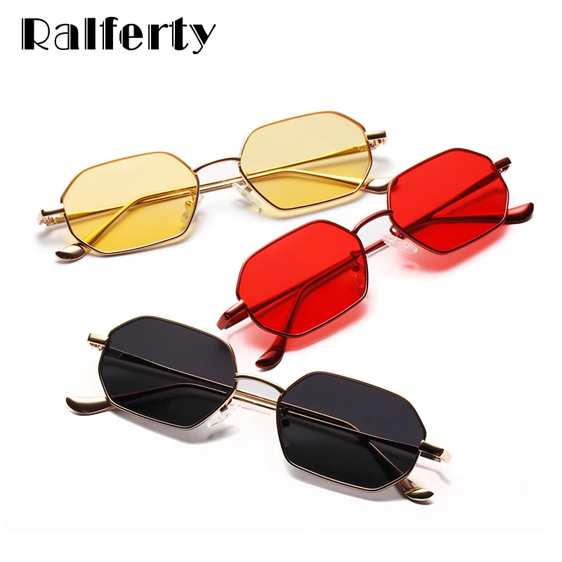 Ralferty Polygon Sunglasses Women Men Vintage Retro Black Sun Glasses UV400 Simple Small Rectangle Metal Shades For Women 2020
Ralferty Polygon Sunglasses Women Men Vintage Retro Black Sun Glasses UV400 Simple Small Rectangle Metal Shades For Women 2020