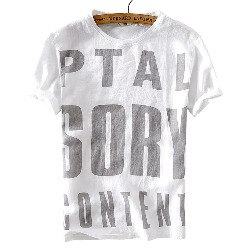 2019 Summer mens casual cotton and linen t-shirt breathable round neck loose t shirt men brand fashion t shirts for men chemise
2019 Summer mens casual cotton and linen t-shirt breathable round neck loose t shirt men brand fashion t shirts for men chemise