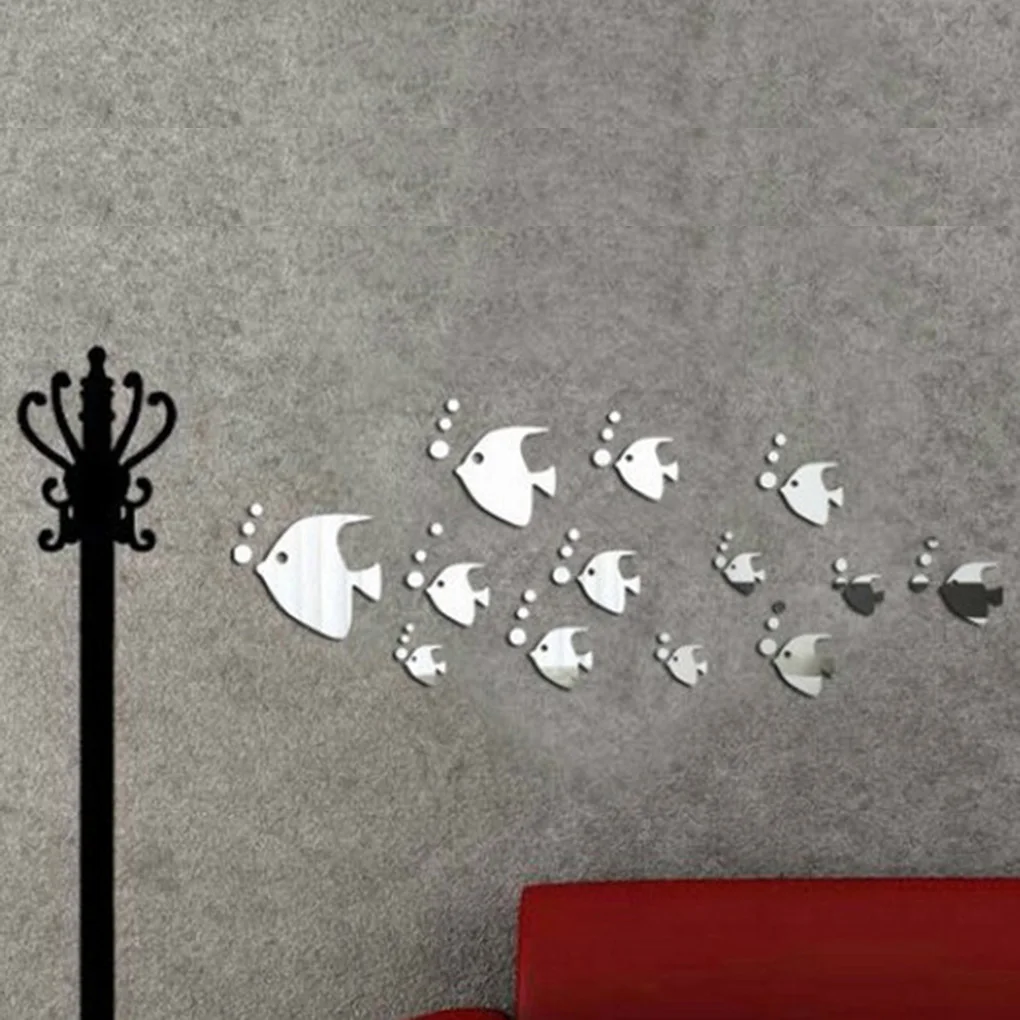 New Removable Sea Fish Bubble Wall Sticker 3D Mirror Stickers Mural DIY Decal Home Decor
New Removable Sea Fish Bubble Wall Sticker 3D Mirror Stickers Mural DIY Decal Home Decor