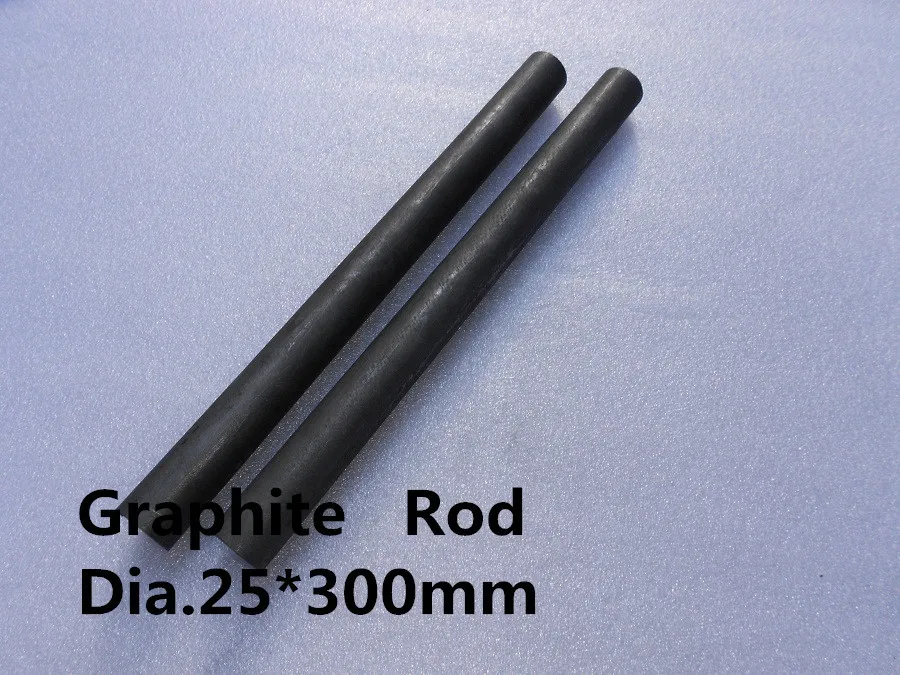 Dia.25*300mm Carbon graphite rod /spectroscopically pure graphitized carbon stick/ FREE SHIPPING 2pcs
Dia.25*300mm Carbon graphite rod /spectroscopically pure graphitized carbon stick/ FREE SHIPPING 2pcs