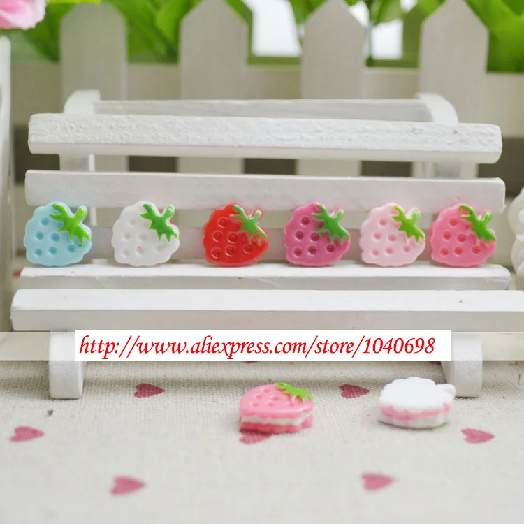 50 шт./лот kawaii милые красочные украшения из смолы в виде клубники DIY Аксессуары Оптовая Продажа 17*15 мм
50 шт./лот kawaii милые красочные украшения из смолы в виде клубники DIY Аксессуары Оптовая Продажа 17*15 мм