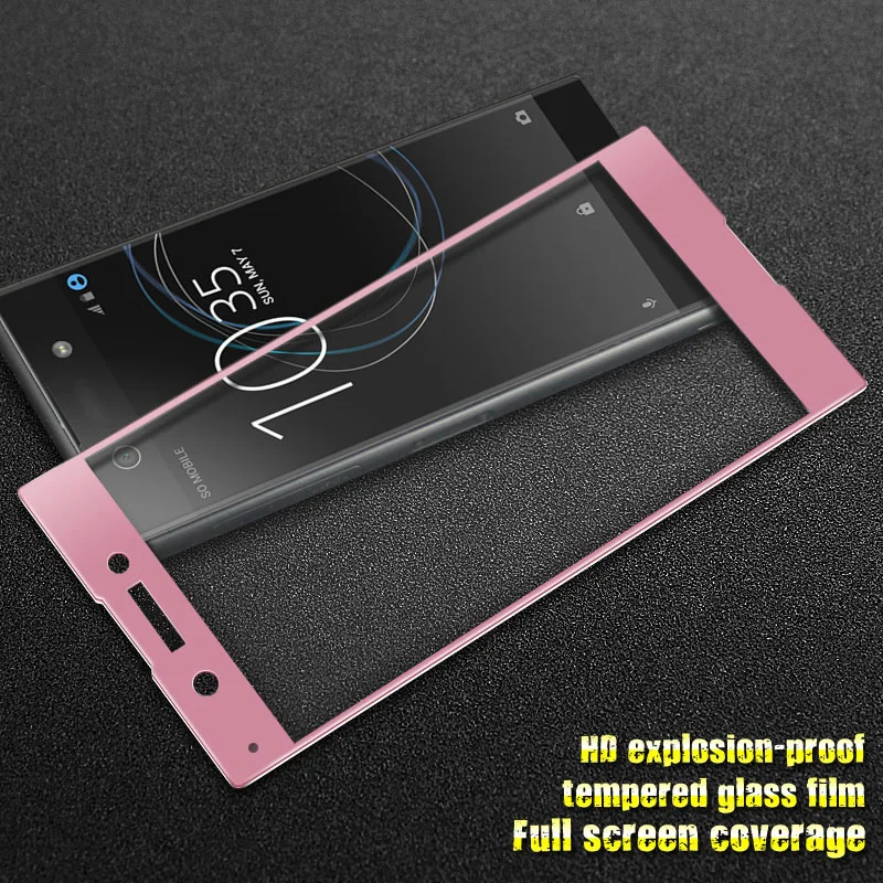 Защитное стекло закаленное 3D для Sony Xperia XA1 E5823 | Мобильные телефоны и аксессуары