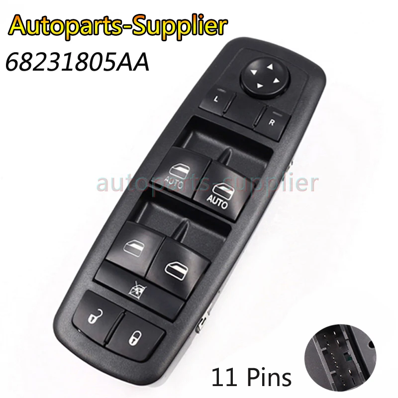 Новый переключатель стеклоподъемника Power Master для Dodge Charger Chrysler 200 300 Ram 4 Door 68231805AA высокое качество
Новый переключатель стеклоподъемника Power Master для Dodge Charger Chrysler 200 300 Ram 4 Door 68231805AA высокое качество
