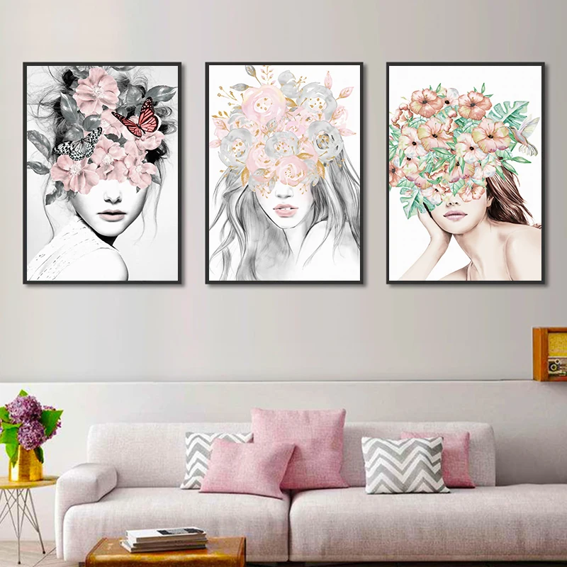 Nordic Minimalistic Abstract Fower Girl Canvas Painting Art Print Poster Picture Wall Living room Home Decoration
Nordic Minimalistic Abstract Fower Girl Canvas Painting Art Print Poster Picture Wall Living room Home Decoration