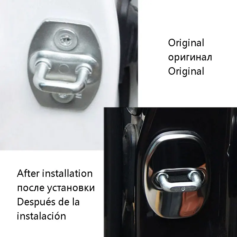 Ceyes Door lock Cover Car Styling Stainless Steel Sticker Case For 2012 2013 2014 For Lexus ES 250 IS300H Car-Styling 4Pcs/Set
Ceyes Door lock Cover Car Styling Stainless Steel Sticker Case For 2012 2013 2014 For Lexus ES 250 IS300H Car-Styling 4Pcs/Set