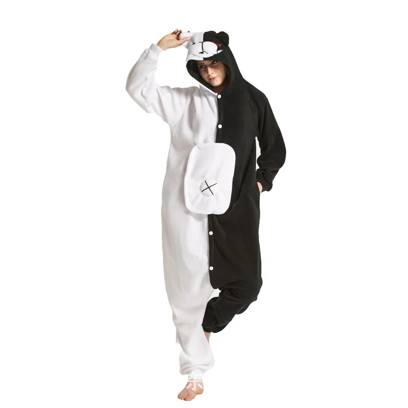 Кигуруми Мультяшная Пижама кигуруми Monokuma, черно-белый медведь, животное, Danganronpa, комбинезоны для женщин, взрослых, мужчин, косплей, цельный к...
Кигуруми Мультяшная Пижама кигуруми Monokuma, черно-белый медведь, животное, Danganronpa, комбинезоны для женщин, взрослых, мужчин, косплей, цельный к...