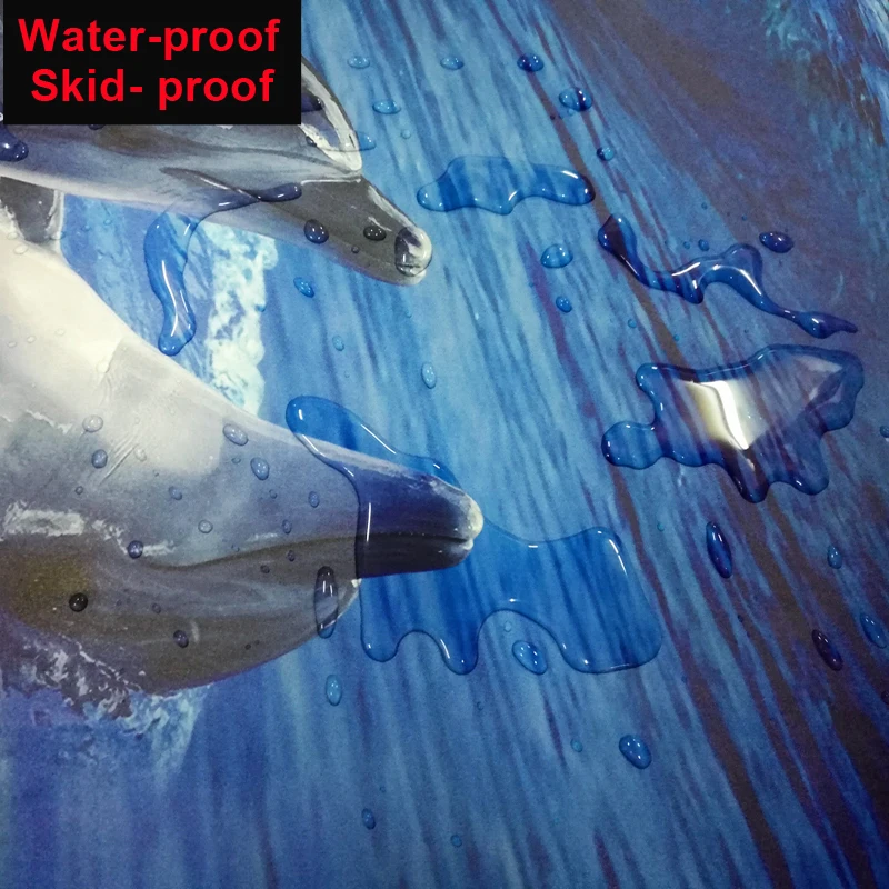PVC Self Adhesive Waterproof 3D Floor Tiles Wallpaper Modern Seawater Sea Wave Photo Murals Bathroom Bedroom Wall Papers Sticker
PVC Self Adhesive Waterproof 3D Floor Tiles Wallpaper Modern Seawater Sea Wave Photo Murals Bathroom Bedroom Wall Papers Sticker