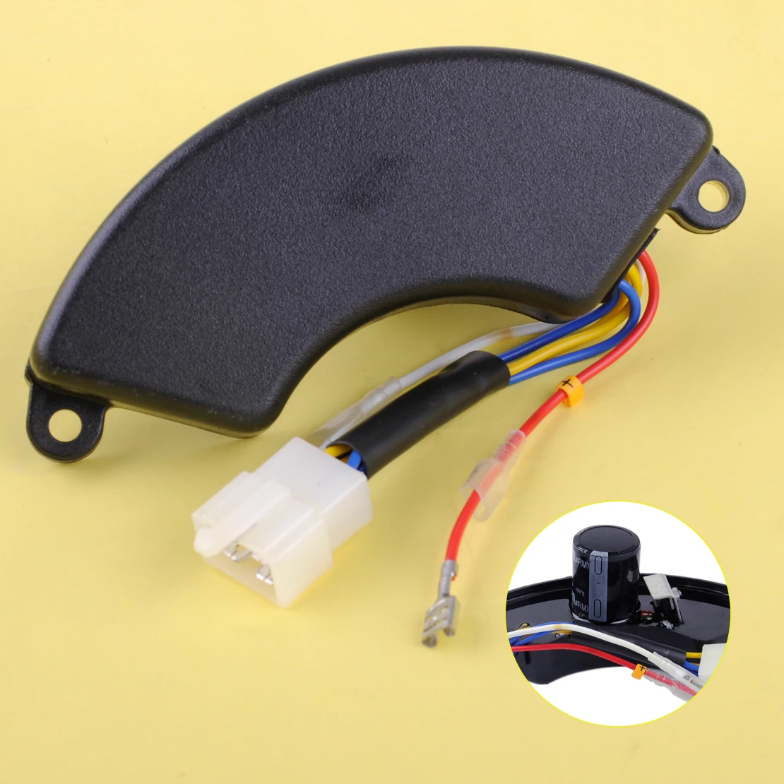 LETAOSK 450V 680UF AVR Regulator fit for Single Phase Gasoline Diesel Generator 4KW to 7.5KW Accessories
LETAOSK 450V 680UF AVR Regulator fit for Single Phase Gasoline Diesel Generator 4KW to 7.5KW Accessories