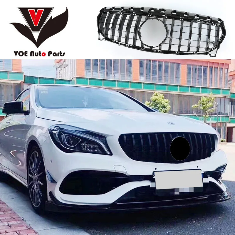 W117 GT-Style ABS Gloss Black Front Racing Grill Grille for Mercedes-Benz CLA180 CLA200 CLA220 CLA250 CLA260 2013-2018
W117 GT-Style ABS Gloss Black Front Racing Grill Grille for Mercedes-Benz CLA180 CLA200 CLA220 CLA250 CLA260 2013-2018