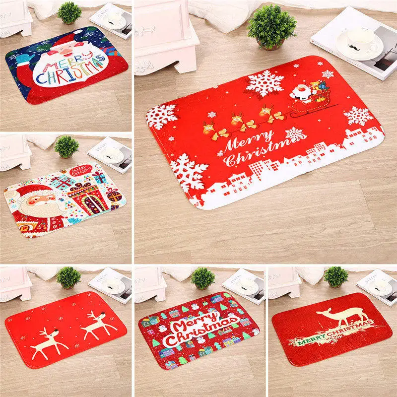 Merry Christmas Door Mat Santa Claus Flannel Outdoor Carpet Christmas Decorations For Home
Merry Christmas Door Mat Santa Claus Flannel Outdoor Carpet Christmas Decorations For Home