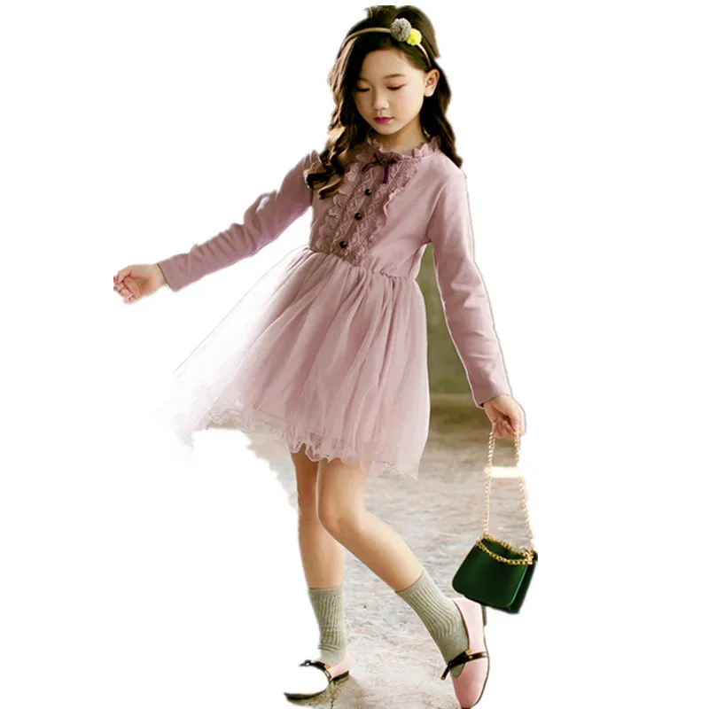 Girls Dresses 2021 Fashion Kids Dress For Girls Baby Girl Lace Mesh Long Sleeve Princess Dress Children Clothing 8 10 12 Years 
Girls Dresses 2021 Fashion Kids Dress For Girls Baby Girl Lace Mesh Long Sleeve Princess Dress Children Clothing 8 10 12 Years