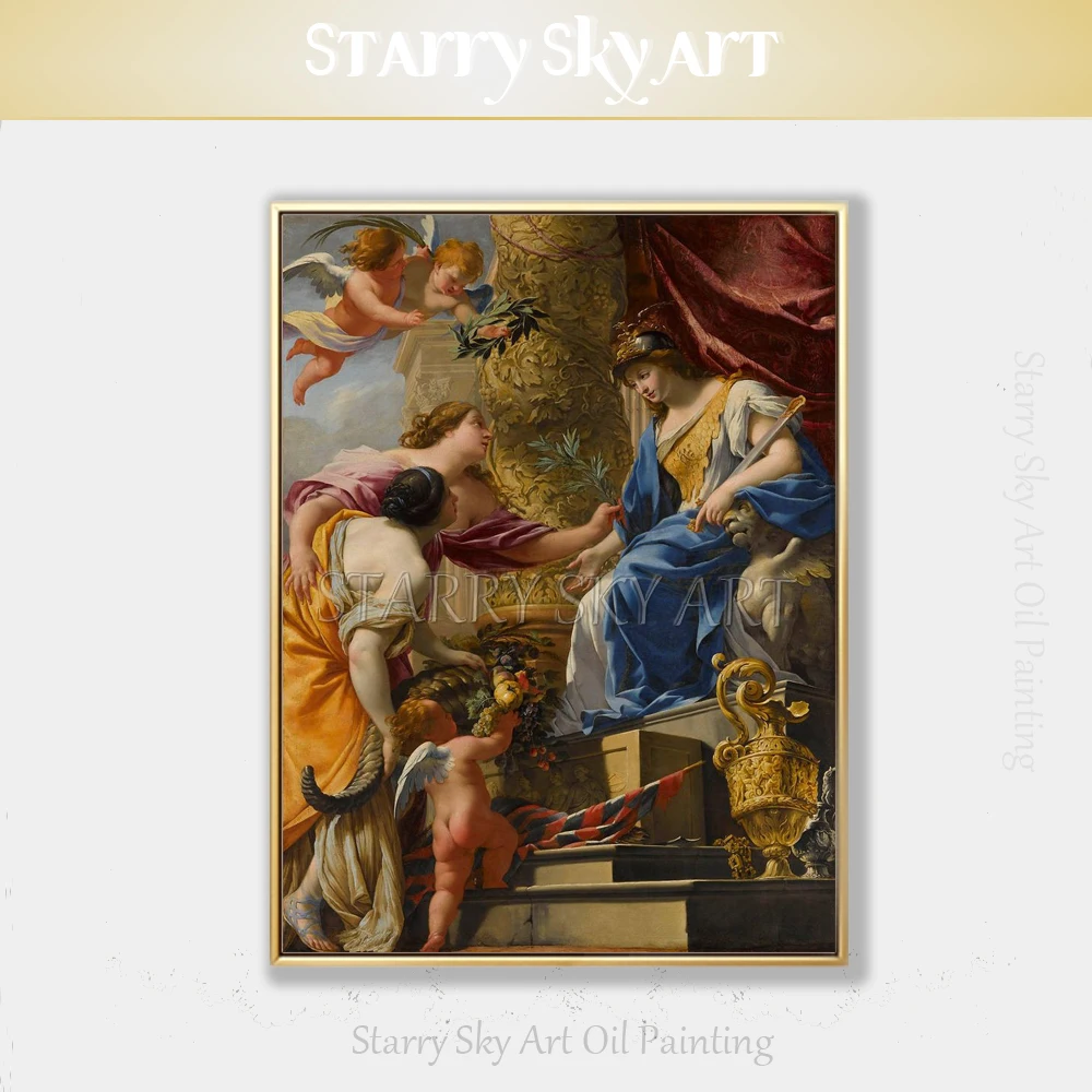 Top Artist Hand-painted High Quality Europe Style Classical Portrait Oil Painting on Canvas Luxury Wall Art Figure Oil Painting
Top Artist Hand-painted High Quality Europe Style Classical Portrait Oil Painting on Canvas Luxury Wall Art Figure Oil Painting