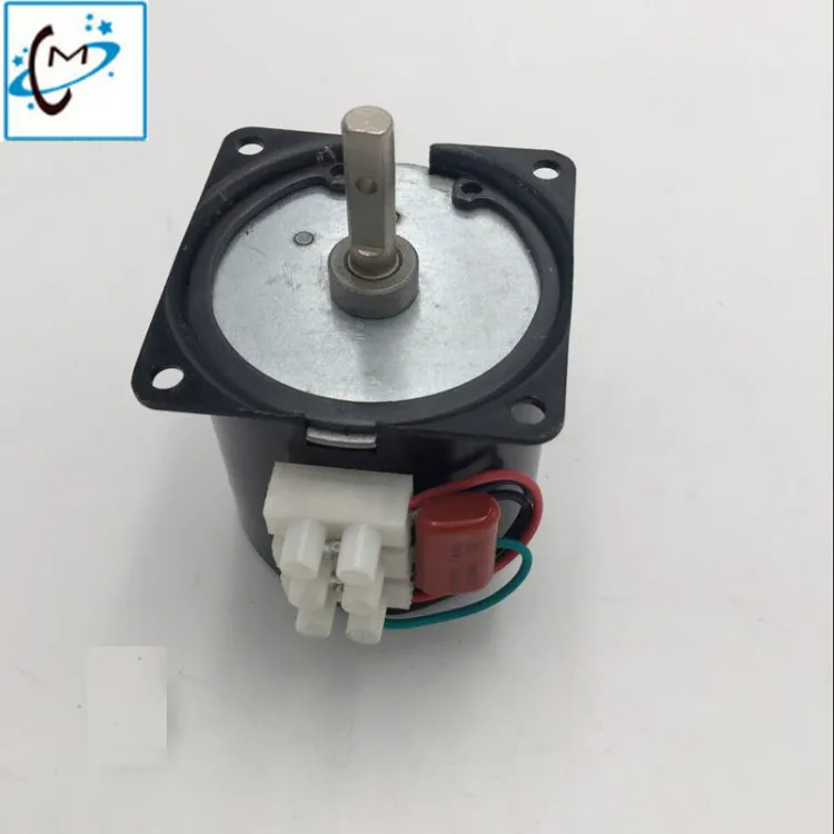 2PCS Inkjet printer Mutoh RJ900C VJ1604 paper take up reel motor 220V 14W take up system roll motor 60KTYZ
2PCS Inkjet printer Mutoh RJ900C VJ1604 paper take up reel motor 220V 14W take up system roll motor 60KTYZ