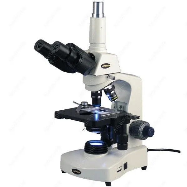 LED Biological Compound Microscope--AmScope Supplies 40X-1600X 3W LED Biological Trinocular Compound Microscope T340A-LED
LED Biological Compound Microscope--AmScope Supplies 40X-1600X 3W LED Biological Trinocular Compound Microscope T340A-LED