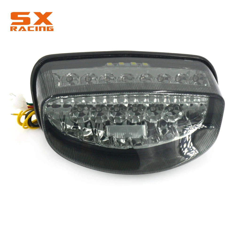 Motorbike Rear Tail Light Brake Turn Signals Integrated Led Light Blinker Lamp Smoke For HONDA CBR1100XX HORNET 250 600 97-98
Motorbike Rear Tail Light Brake Turn Signals Integrated Led Light Blinker Lamp Smoke For HONDA CBR1100XX HORNET 250 600 97-98