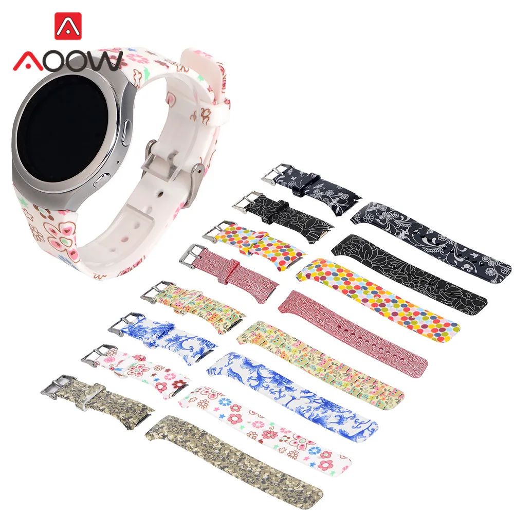 Flower Printing Silicone Watchband for Samsung Gear S2 R720 Men Women Replacement Bracelet Band Strap for Smart Watch SM-R720
Flower Printing Silicone Watchband for Samsung Gear S2 R720 Men Women Replacement Bracelet Band Strap for Smart Watch SM-R720